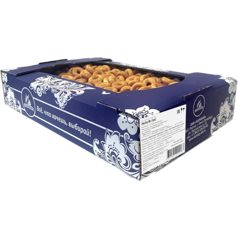 Сушки мини Невская Сушка Чип & Полинка с луком, ТВ-кор, 1кг