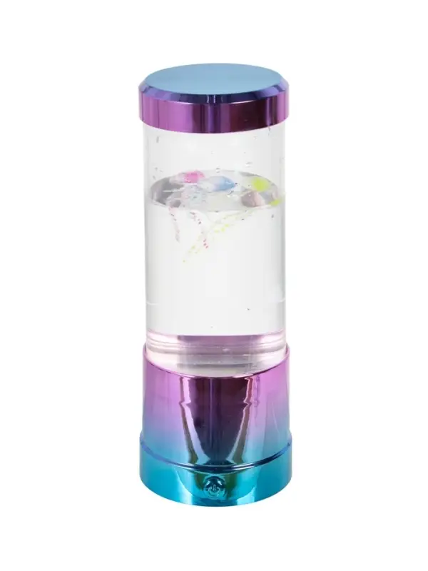 Светильник  Светильник "Медузы" LED, RGB, USB, 3-5Вт, розово-голубой металлик 9х9х3 см