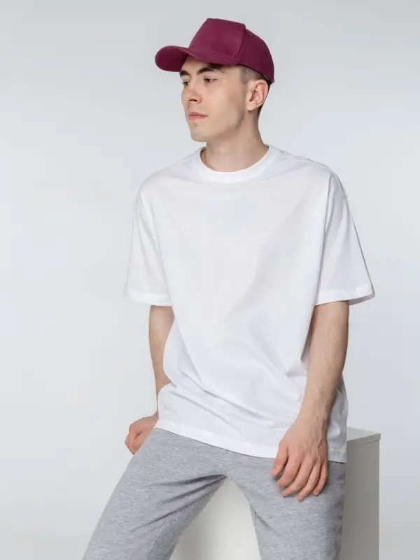 Футболка оверсайз мужская Boxy Men, белая, размер S Футболка оверсайз мужская Boxy Men, белая, размер S