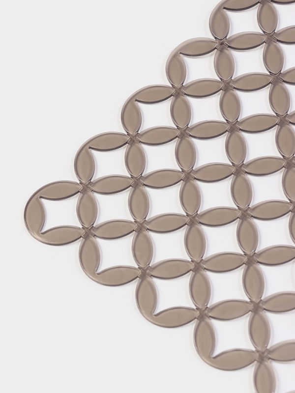 Коврик в раковину Доляна «Кико», 24×30 см, серый Коврик в раковину Доляна «Кико», 24×30 см, серый