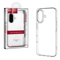 Чехол iPh 16 Hoco TPU прозрачный