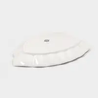 Блюдо Magistro &laquo;Лист Бланш&raquo;, 31&times;22&times;3.5 см, фарфор, белое