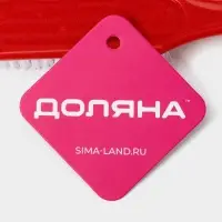 Щётка для овощей и фруктов с ручкой Доляна, 17&times;3.3&times;2 см, МИКС