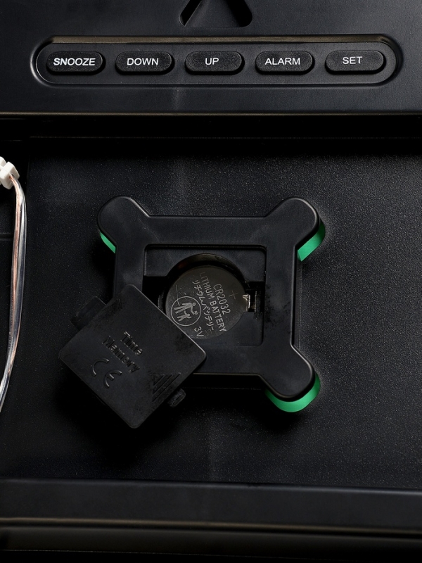 Часы настенные электронные, будильник, календарь, термометр, гигрометр, 15.8 х 3 х 24.8 см   1074710 Часы настенные электронные, будильник, календарь, термометр, гигрометр, 15.8 х 3 х 24.8 см   1074710