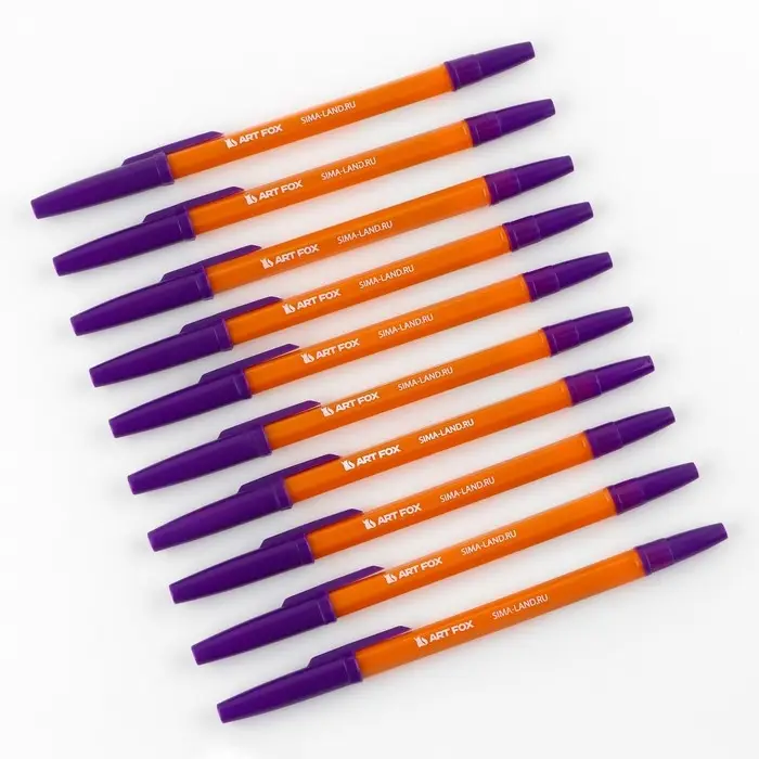 Ручка шариковая с колпачком, пишущий узел 0,7 м «ArtFox»