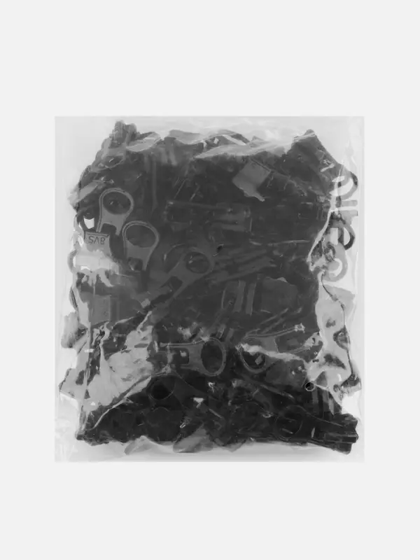 Бегунок для молнии «Трактор», №8, чёрный Бегунок для молнии «Трактор», №8, чёрный