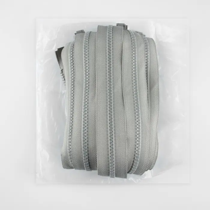 Молния «Трактор», №5, разъёмная, замок автомат, 60 см, серая