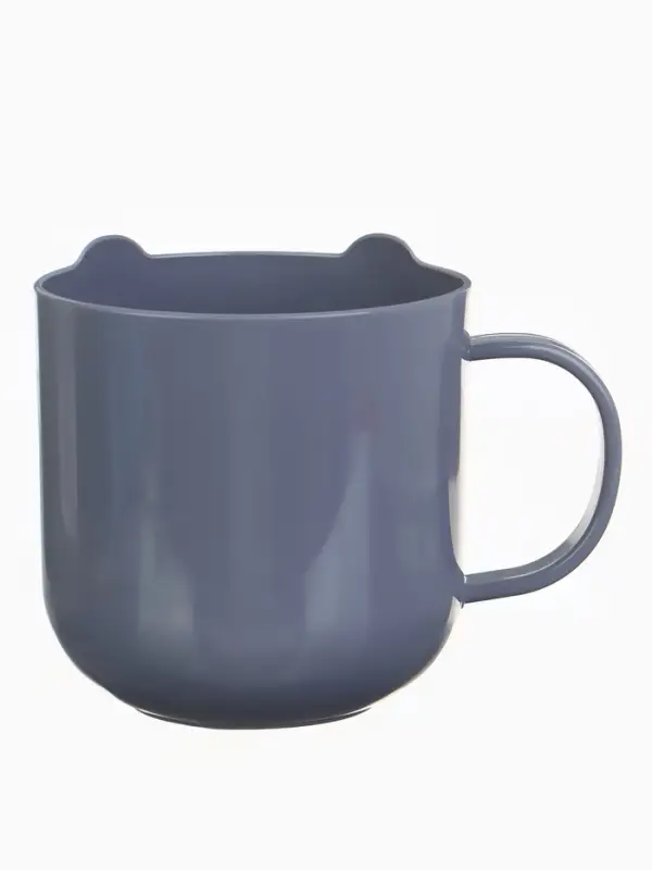 Кружка детская 300 мл., «Котик», цвет серый, Крошка Я Кружка детская 300 мл., «Котик», цвет серый, Крошка Я