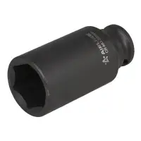 Головка ударная торцевая 3/8"DR шестигранная глубокая 22мм, L=65мм