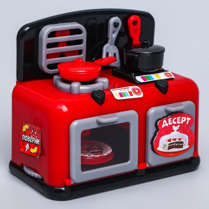 Игровой набор мини-кухня «Мамина помощница», Минни Маус, с посудой Игровой набор мини-кухня «Мамина помощница», Минни Маус, с посудой