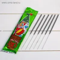 Бенгальские огни, 21 см, 6 штук, «Экстра»