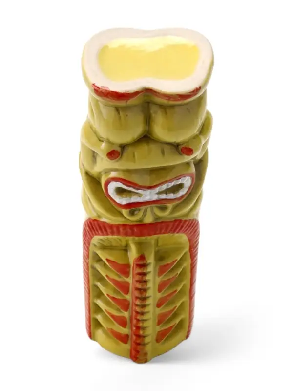 Стакан для коктейлей &laquo;Тики&raquo;, 350 мл, йети, керамика, жёлтый