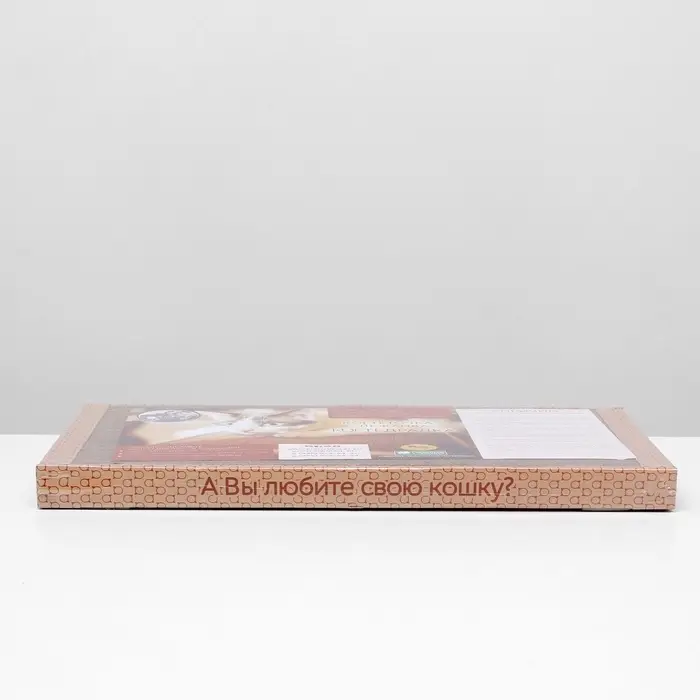 Домашняя когтеточка-лежанка для кошек, 50&times;24 см, гофрокартон