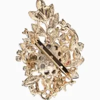 Брошь "Императрица" орден, цветная в золоте