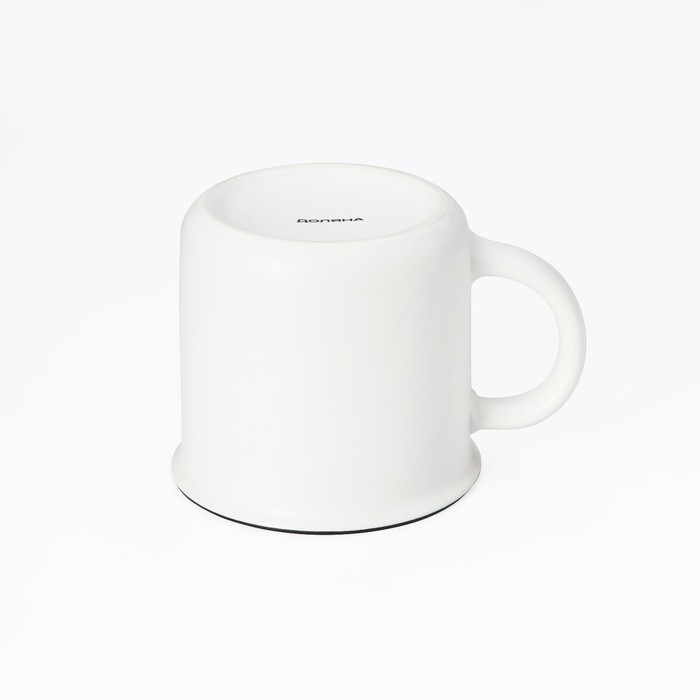 Кружка фарфоровая Доляна «Новый год. Снеговик», 380 мл, цвет белый Кружка фарфоровая Доляна «Новый год. Снеговик», 380 мл, цвет белый