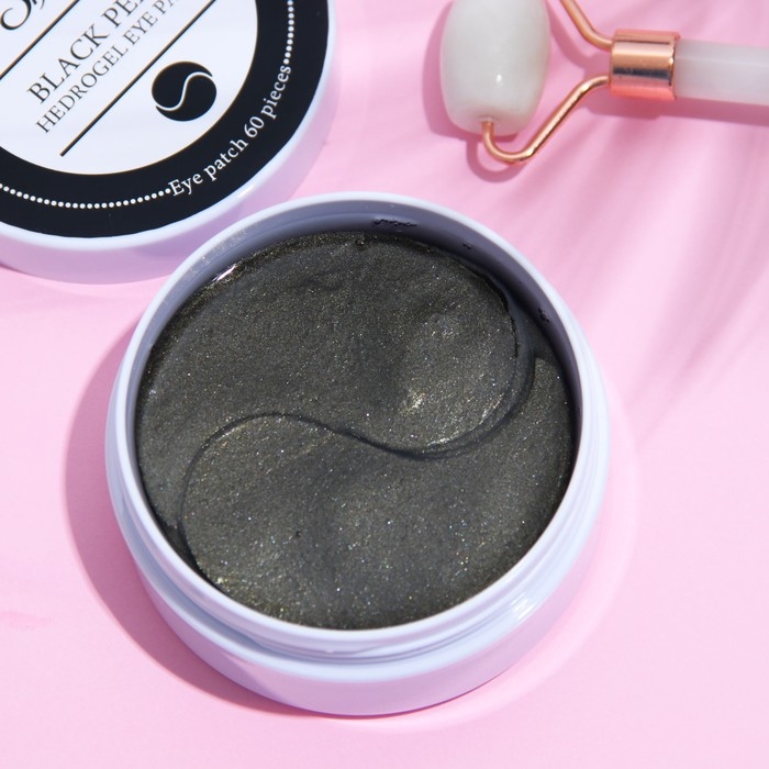 Гидрогелевые патчи для глаз с чёрным жемчугом 60 шт Гидрогелевые патчи для глаз с чёрным жемчугом 60 шт