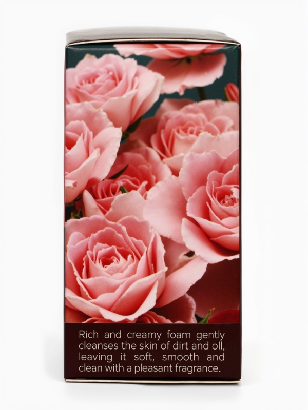 Мыло Мыло "Роза" с натуральным эфирным маслом розы, 100 г