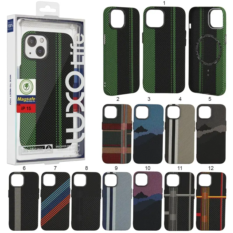 Чехол для iPhone 15 Luxo Carbon