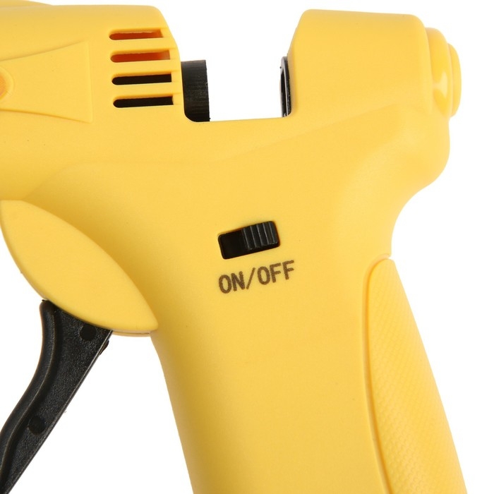 Клеевой пистолет ТУНДРА, 12 Вт, аккумулятор 2000 мА, microUSB, 7 мм Клеевой пистолет ТУНДРА, 12 Вт, аккумулятор 2000 мА, microUSB, 7 мм