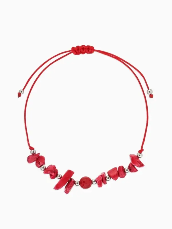 Браслет под натуральный камень &laquo;Крошка&raquo; с бусиной №8, цвет МИКС