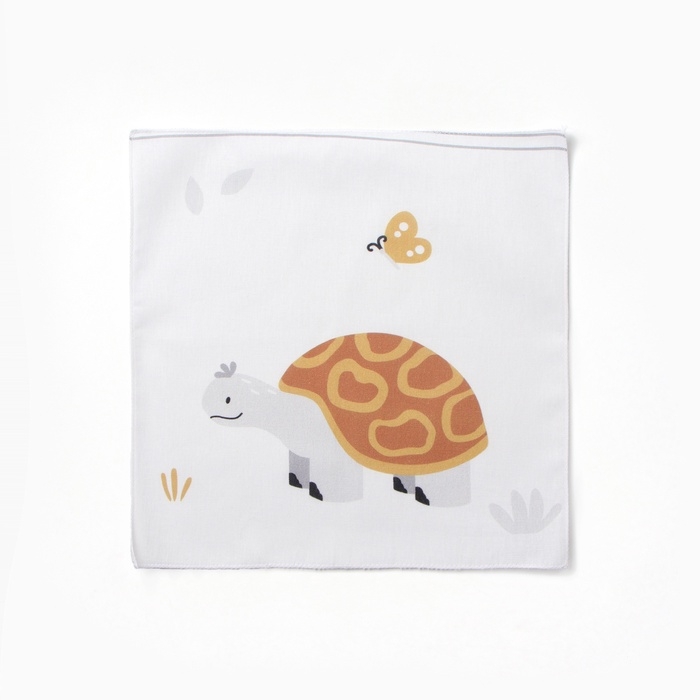 Набор платочков Крошка Я Funny Zoo 30*30 см-5 шт, бязь, 100 % хлопок Набор платочков Крошка Я Funny Zoo 30*30 см-5 шт, бязь, 100 % хлопок