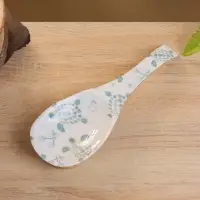 Подставка под ложку &laquo;Черепаха и цветы&raquo;, 25.5&times;9&times;3.8 см, дерево манго