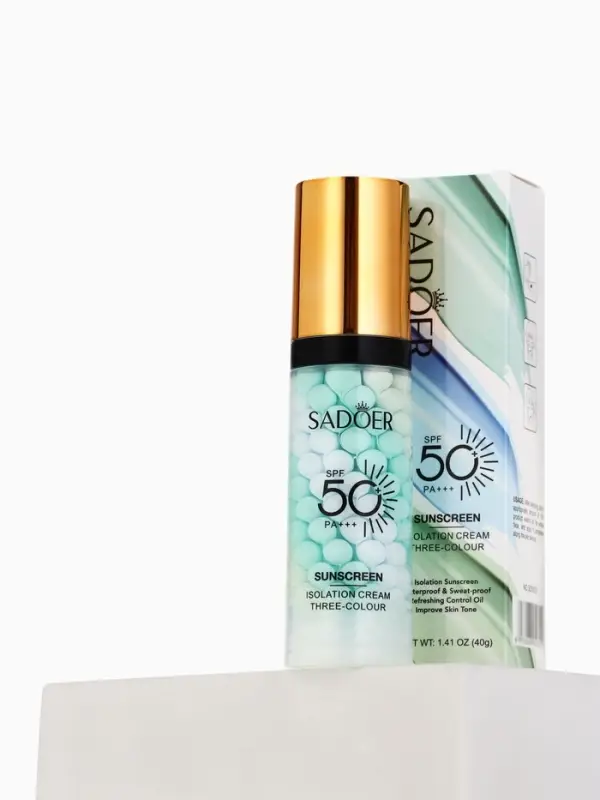 Крем-консилер под макияж 3 в 1, трехцветный