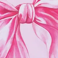 Пакет подарочный "Розовый бант" ламинированный 18 х 22,3 х 10 см