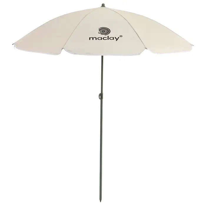 Зонт пляжный maclay, с УФ-защитой, d=150 см, h=170 см
