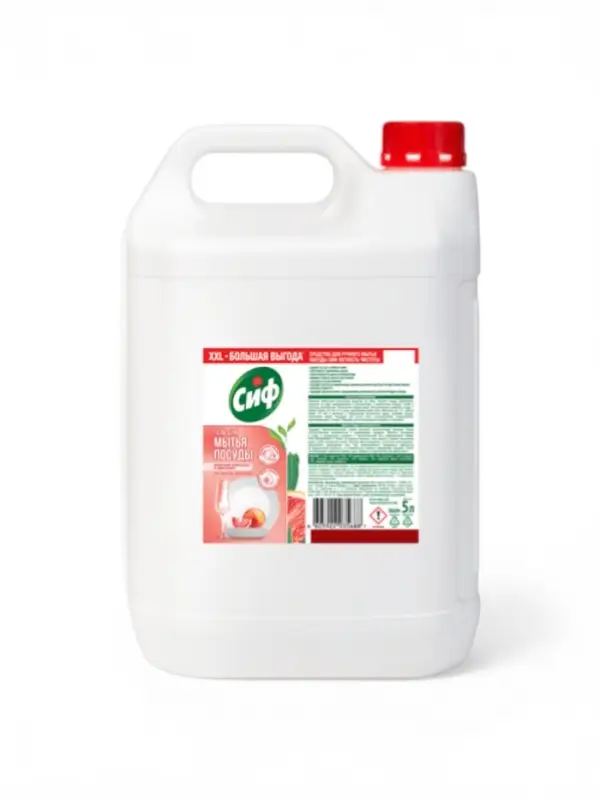 Средство для мытья посуды &laquo;СИФ&raquo; с ароматом красного апельсина и эвкалипта, гель, 5 л