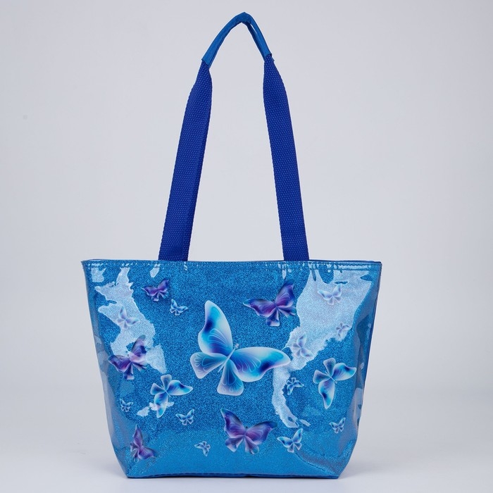 Сумка детская с блёстками «Бабочки»