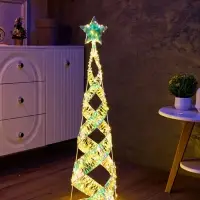 Фигура световая FROSTY &laquo;Елка&raquo;, 100&times;25&times;25, 600 LED, 220V, свечение тёплое белое