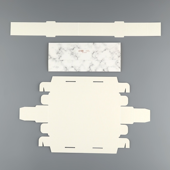 Коробка для конфет, кондитерская упаковка, 5 ячеек, «Мрамор», 5 х 21 х 3.3 см Коробка для конфет, кондитерская упаковка, 5 ячеек, «Мрамор», 5 х 21 х 3.3 см