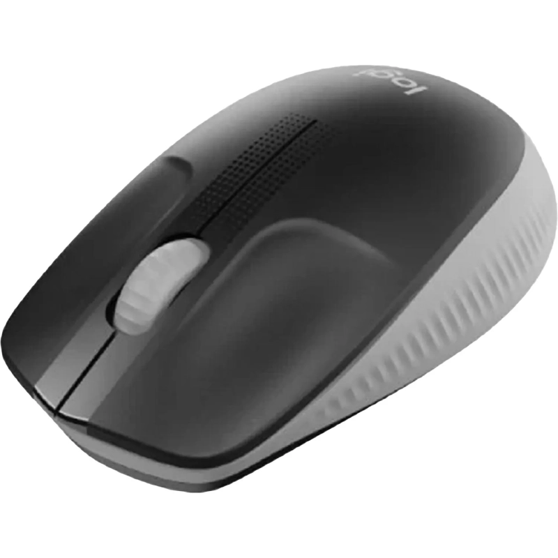 Мышь компьютерная LOGITECH (910-005906) беспроводная/1000 dpi/3кн/M190 Grey