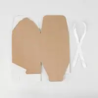 Коробка подарочная складная крафтовая, упаковка, 12 х 12 х 12 см