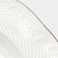 Тарелка глубокая WY Empire, 290 мл, d=23 см, фарфор, белая