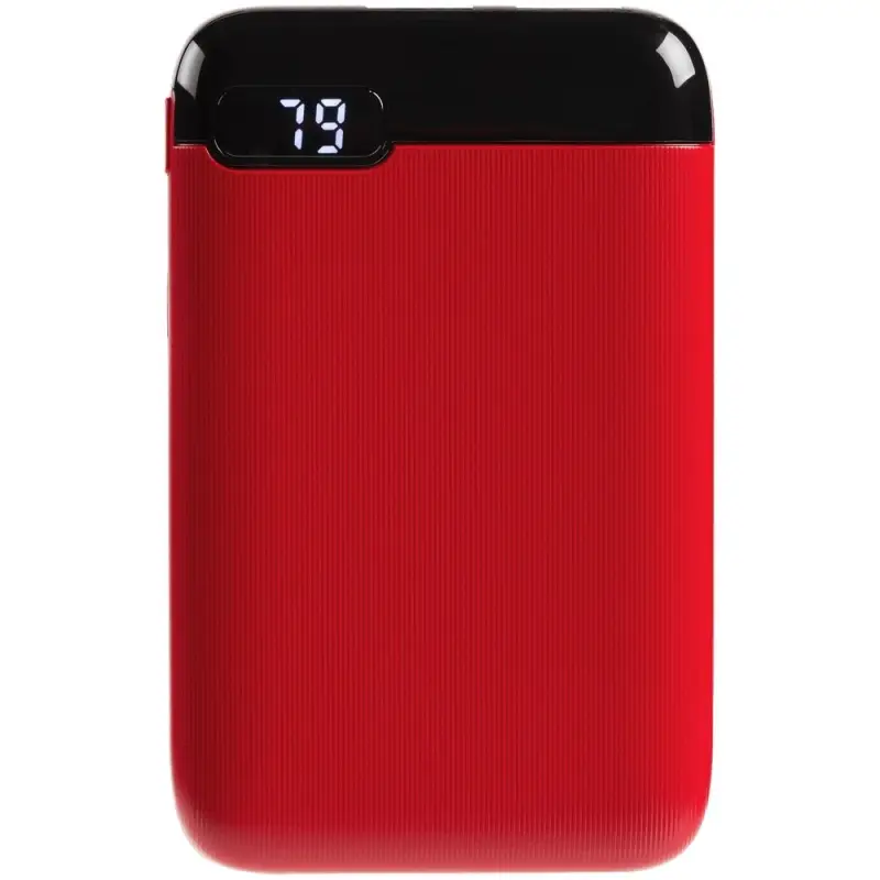 Внешний аккумулятор Fast Trick с Type-C, 5000 мАч, красный Внешний аккумулятор Fast Trick с Type-C, 5000 мАч, красный