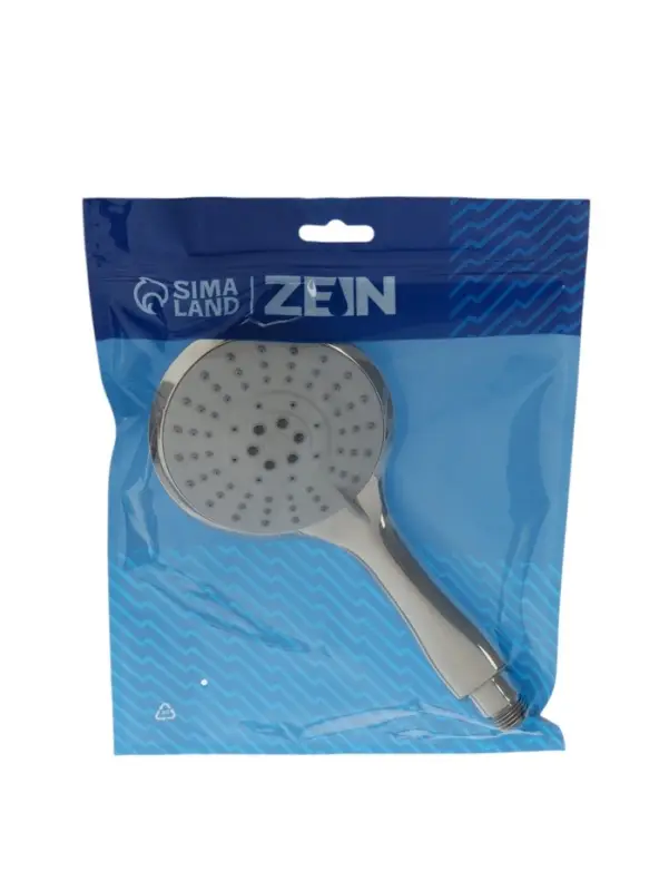 Лейка для душа ZEIN Z3533, d=120 мм, 5 режимов, хром/серый