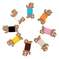 Набор для творчества. Вышивка по деревянным трафаретам "Портретная галерея"