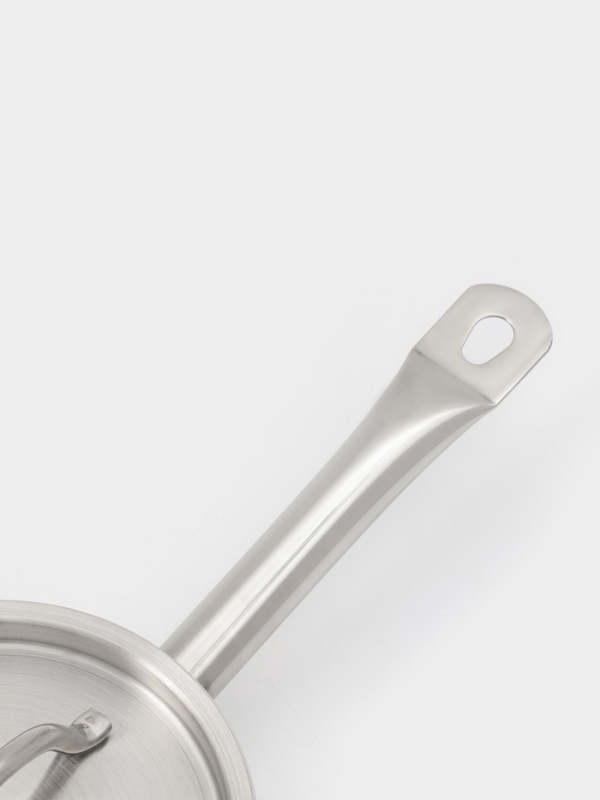 Ковш 860 мл, d=14, h=5,5 см, с крышкой, толщина стенки 0,8 мм, индукция Ковш 860 мл, d=14, h=5,5 см, с крышкой, толщина стенки 0,8 мм, индукция