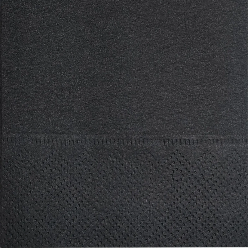 Салфетки бумажные 2сл 33х33см 1/8 слож черные 100шт/уп