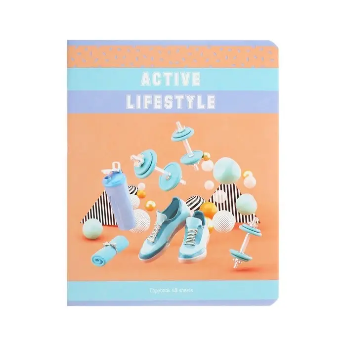 Тетрадь 48 листов в линию &laquo;Девочки&raquo;, обложка мелованный картон, блок офсет, МИКС