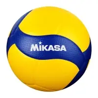 Волейбольный мяч Mikasa V200W, клееный, 18 панелей, размер 5, microfiber PU