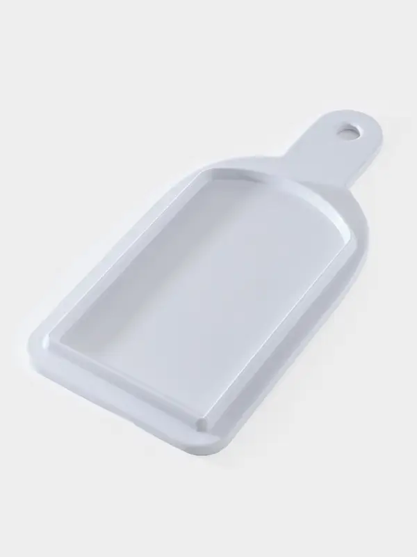 Доска разделочная &laquo;Белый Восток&raquo;, 34.5&times;16.7&times;1.7 см, меламин, сервировочная, белая