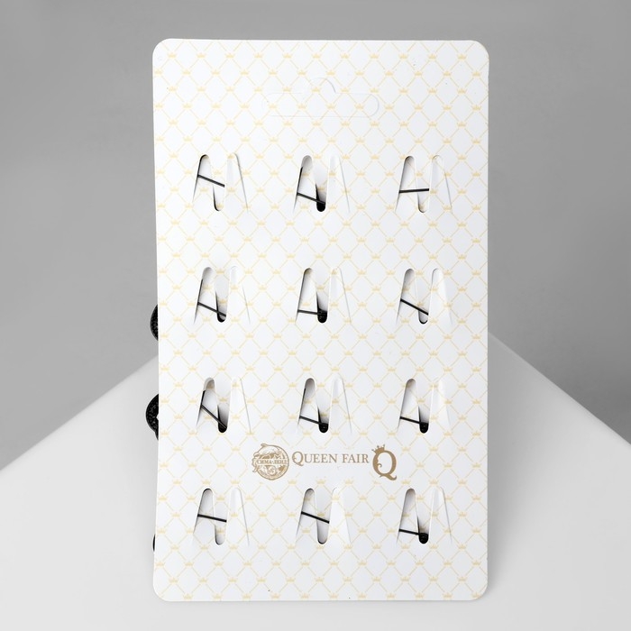 Брошь «Котик» мультяшный, цвет МИКС в чёрном металле (неделимая фасовка 12 шт., цена за шт.)