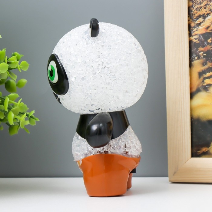 Ночник Ночник "Панда" LED RGB от батареек 3хLR44 7х7х11см RISALUX