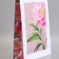 Пакет подарочный ламинированный, "Искусство природы" 33 х 42,5 х 10 см