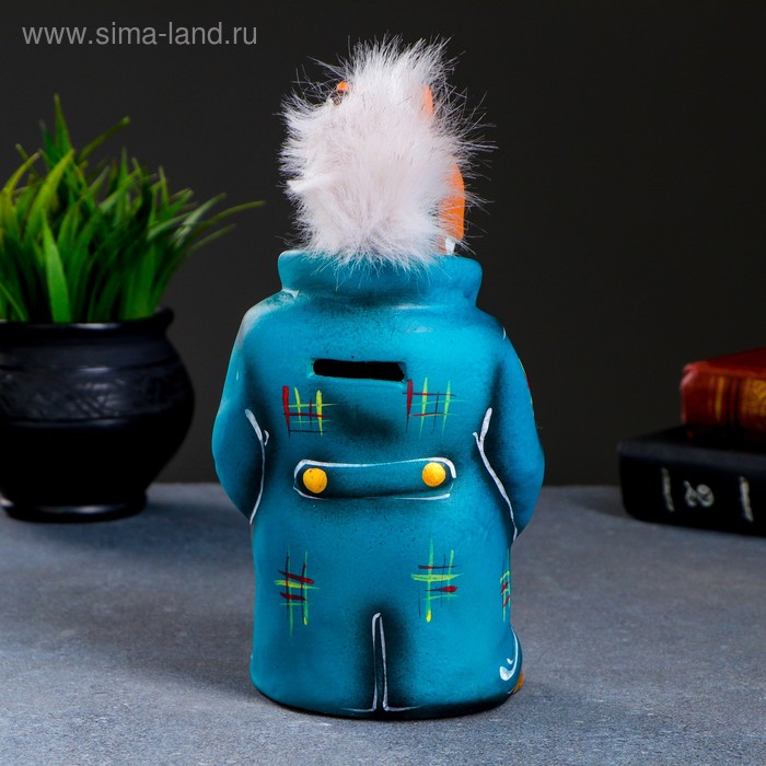 Копилка Копилка "Конь в пальто" 10х11х22см, зелёный