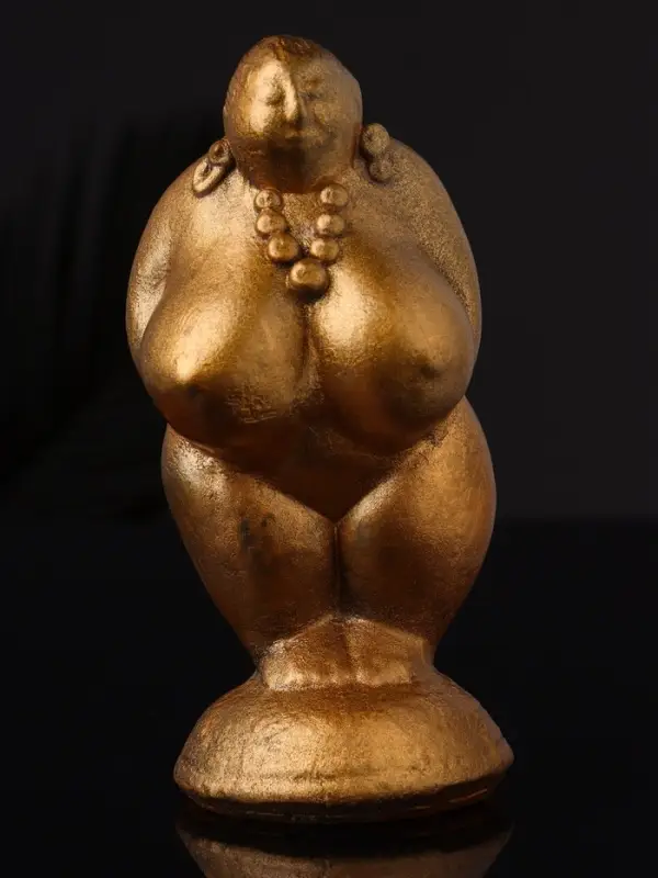 Фигурка гипс &laquo;Богиня плодородия&raquo;, 13&times;6&times;6 см, бронза