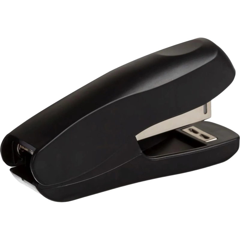 Степлер №24/6, 26/6, до 20 листов, пластик, черный